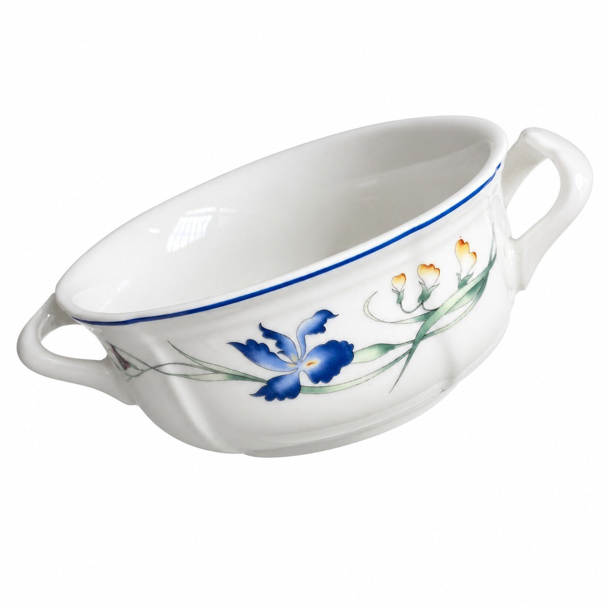 Ceramic Rice Bowl 8.25 in, Villa Design, Ceramic Bowl, Durable - product view 6