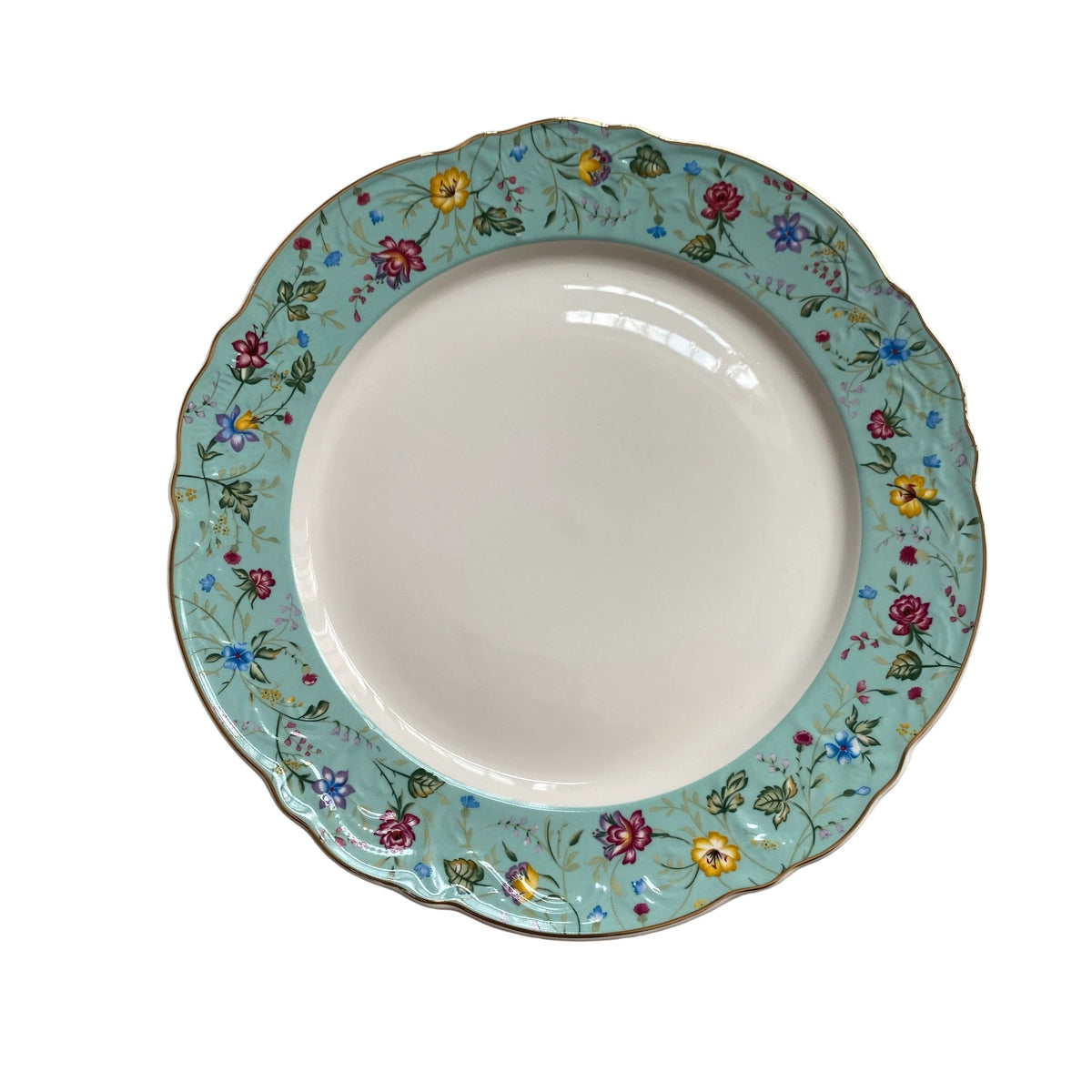 Ceramic Soup Bowl 7 Inch, Blue Floral Design, Single, Ceramic Bowl - product view 5