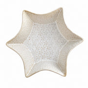 Distressed Star Medium Plate, Ceramic Dinnerware - product view 3