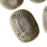Ceramic Small Dish, 4-Piece Pack, Black Leaf Design, Underglaze Decorative - product view 10
