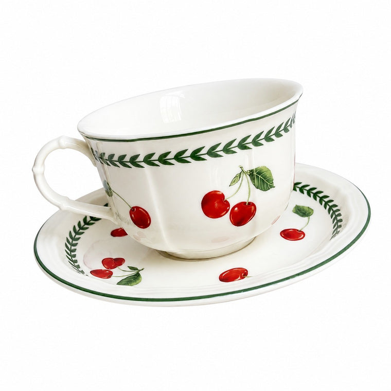 Ceramic Cup and Saucer Set, Tea Coffee - product view 1