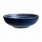 Relief Blue 2 Pieces Shallow Bowl, Serving Dish - product view 2