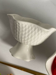White Ceramic Ice Cream Cup, 11.3 x 8cm - detail 3