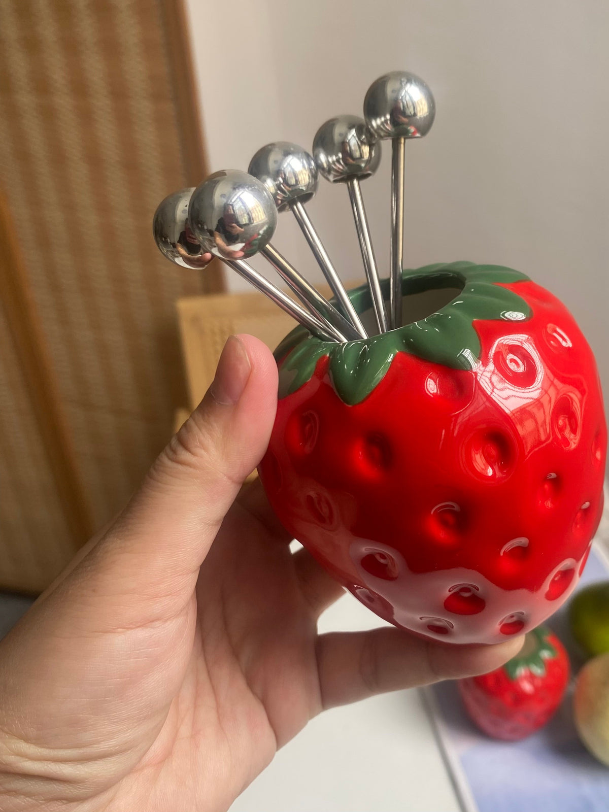 Strawberry Ceramic Tableware Collection - detail 3