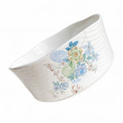 Small Blue Floral Cluster Dessert Bowl - product view 1