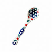 Ceramic Dining Spoon, Hand-Painted Tabletop Accessory - product view 1