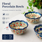 Underglaze Porcelain Rice Bowl, 5 Inch, 380 ml - detail 2