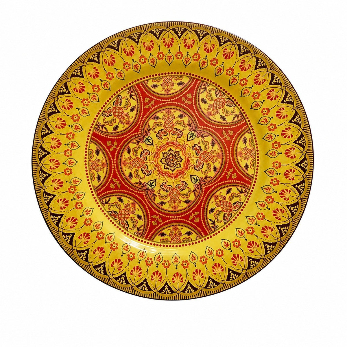 Decorative Shallow Plate, Ceramic Dinnerware - product view 8