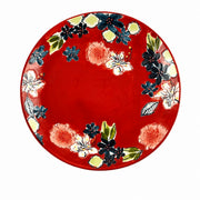 Hydrangea Underglaze Porcelain Bowl, Hand-Painted Side Plate - product view 2