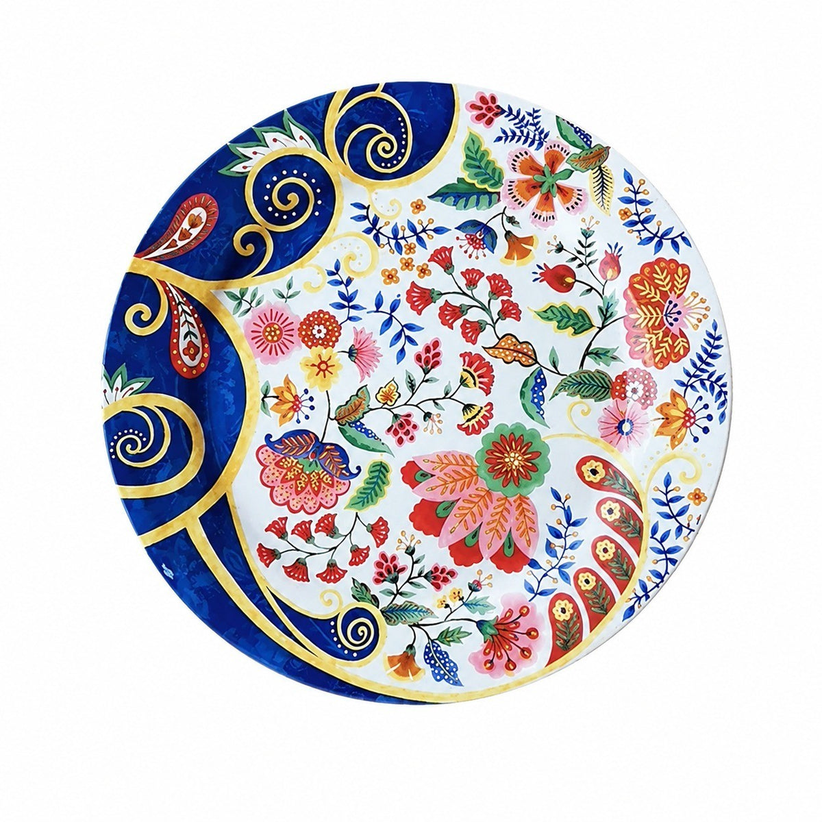 Decorative Shallow Plate, Ceramic Dinnerware - product view 6