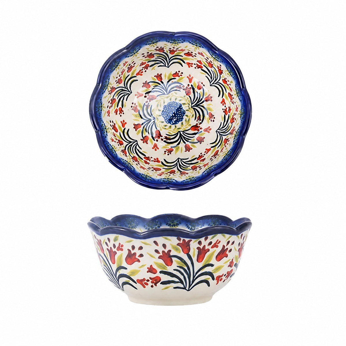 Underglaze Porcelain Rice Bowl, 5 Inch, 380 ml - product view 2