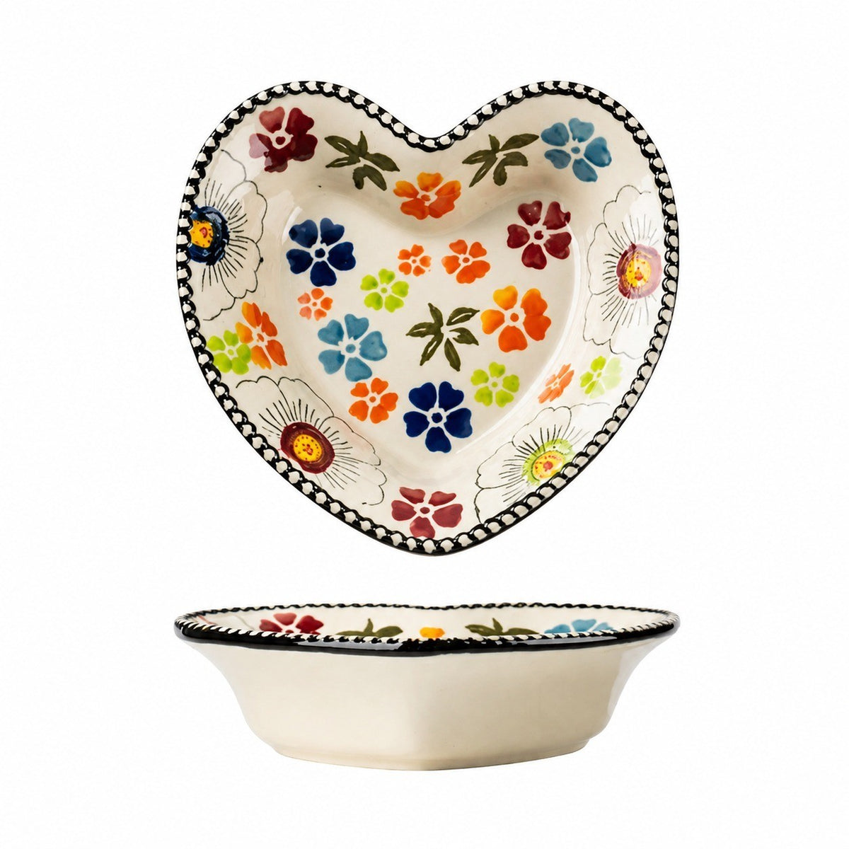 Heart-Shaped Deep Dipping Dish, 200ml - product view 2