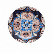 Decorative Round Dinner Plate, Birds and Blossoms, 8.8 Inch Ceramic - product view 12