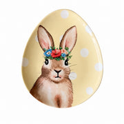 Rabbit Dessert Plate, Ceramic - product view 3