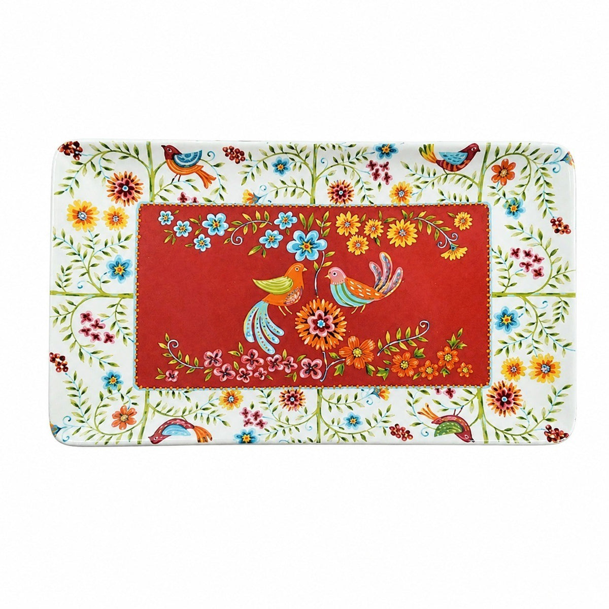 Auspicious Golden Phoenix Deep Plate, 8.8 Inch - product view 4