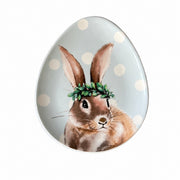 Rabbit Dessert Plate, Ceramic - product view 1