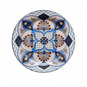 Decorative Round Dinner Plate, Birds and Blossoms, 8.8 Inch Ceramic - product view 5
