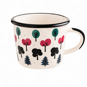 Cartoon Handled Mug, Ball-Playing Cat, Black, 320 ml, Ceramic - product view 3