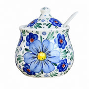 Blue Melamine Seasoning Jar Tray Set, 3-Piece - product view 7