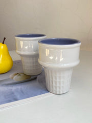 Purple 300 ml Ice Cream Cup, Reusable Dessert Cup - detail 2