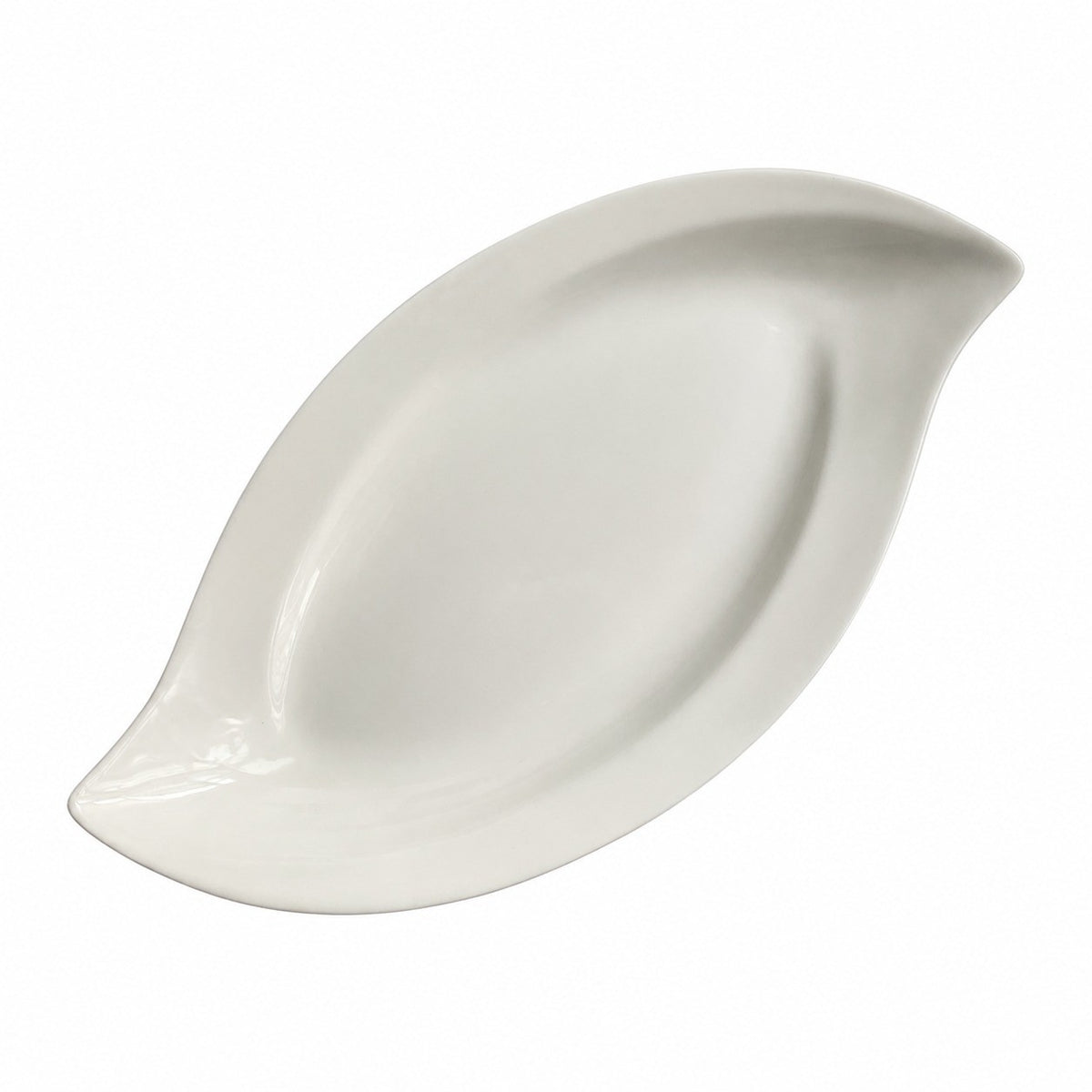 Fish Platter, Double-Horn White, 31 x 15 x 3.2 cm, Serving Dish - product view 1