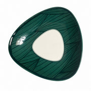Triangle Green Small Dish, 15.3 x 2.8 cm, Ceramic Serving Plate - product view 2