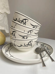 Abstract Line Soup Ceramic Tableware Collection - detail 2