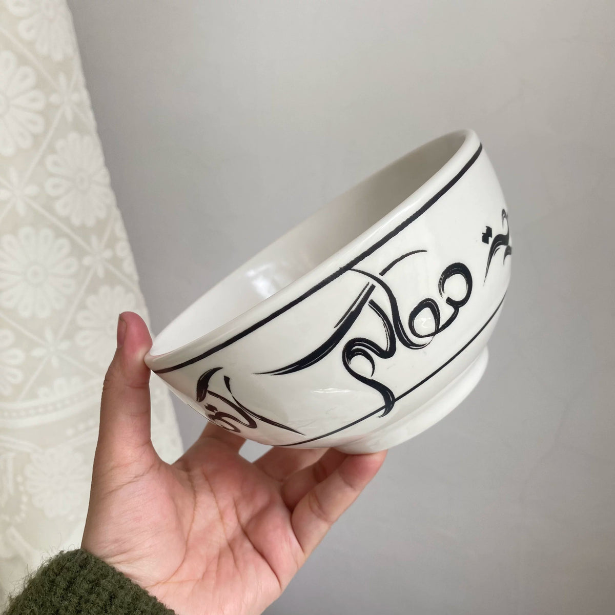 Abstract Line Soup Ceramic Tableware Collection - detail 1