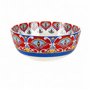 Large Floral Soup Basin, Fine Pottery Soup Bowl - product view 4