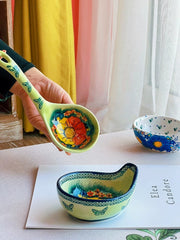 Hand-Painted Dining Utensils - detail 2