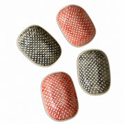 Ceramic Small Dish, 4-Piece Pack, Black Leaf Design, Underglaze Decorative - product view 9