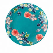Hydrangea Underglaze Porcelain Bowl, Hand-Painted Side Plate - product view 4