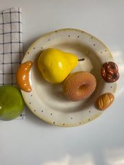 Deep Plate 21.5 x 5.5 cm, Cookie Pattern, Ceramic Dinnerware - detail 2