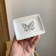 Small Square Dish, Ladybug Pattern, 2 Pieces Set - detail 1