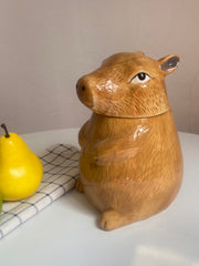 Capybara Storage Jar, Airtight Food Container, Kitchen Pantry Organization - detail 3