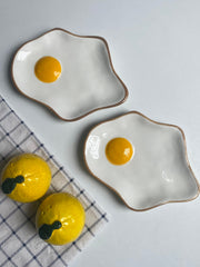 Soft-Boiled Egg Small Dish, 16 x 12 x 1.8 cm - detail 2
