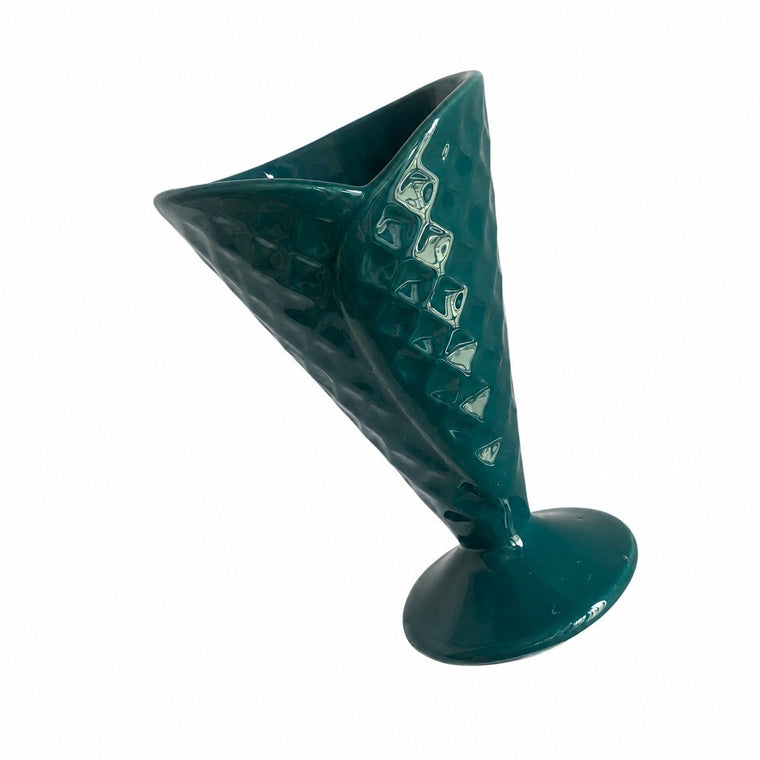 Emerald Green Ceramic Ice Cream Cup, 220ml - product view 1