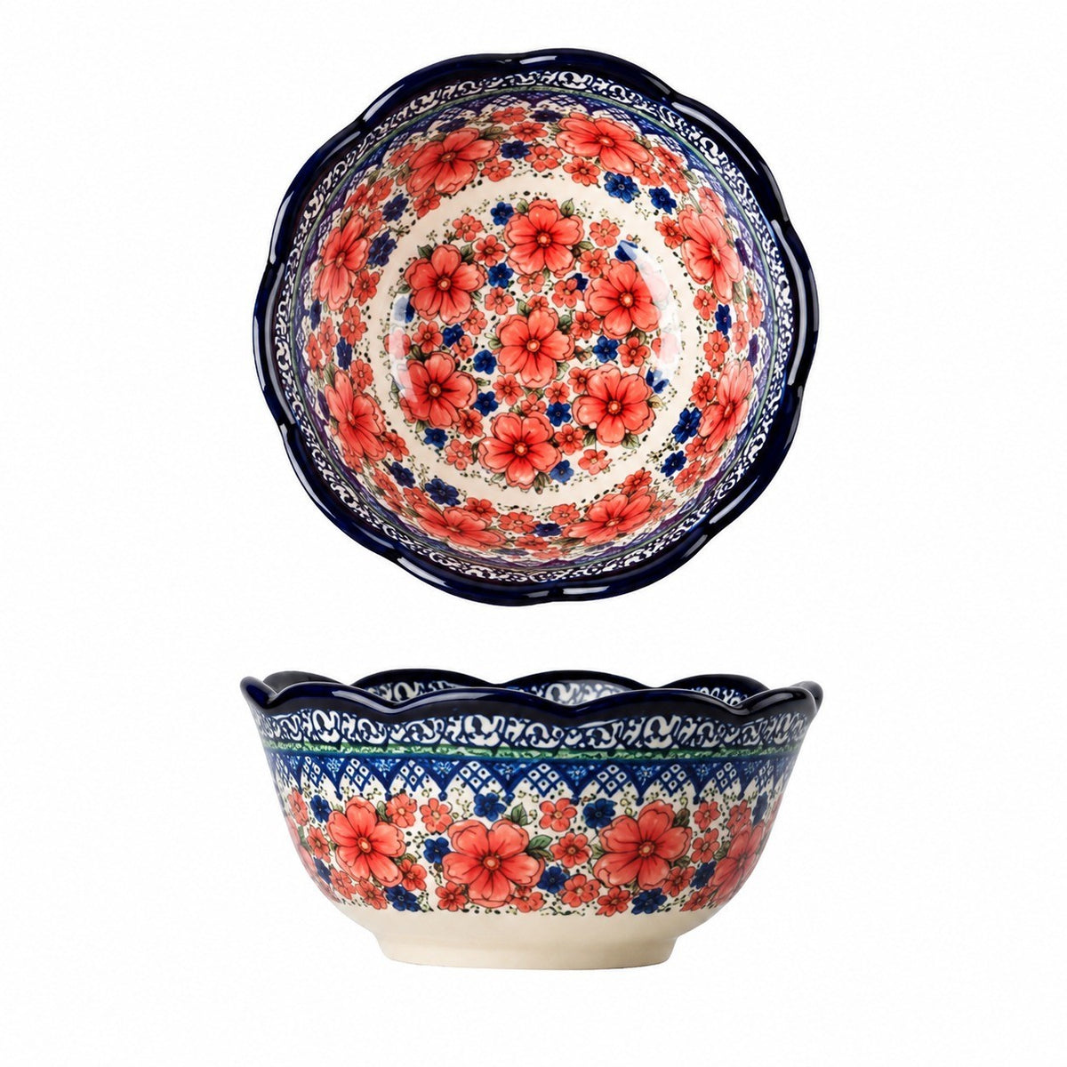 Underglaze Porcelain Rice Bowl, 5 Inch, 380 ml - product view 4