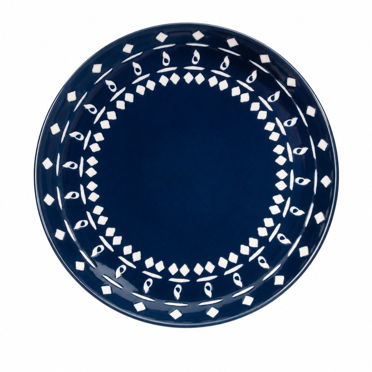Blue-Green Two-Tone Underglaze Ceramic Tableware Collection - product view 4