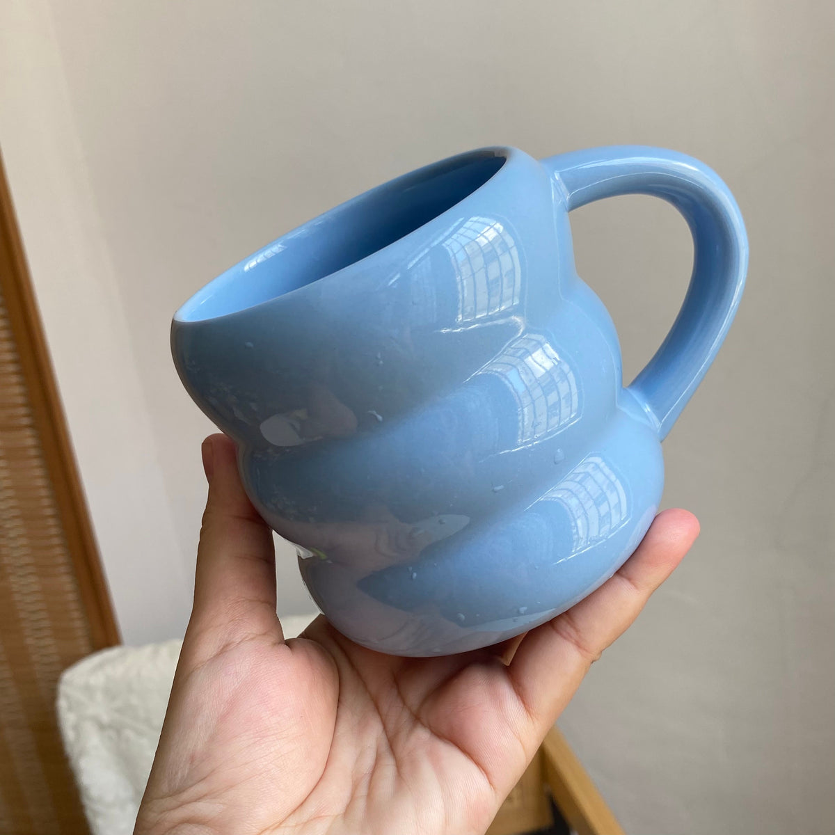 Ring Blue Cup - detail 1