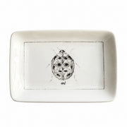 Small Square Dish, Ladybug Pattern, 2 Pieces Set - product view 2