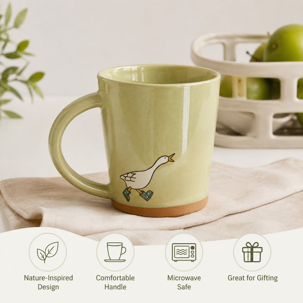 Country Style Duck Green 400 ml Cup - detail 1