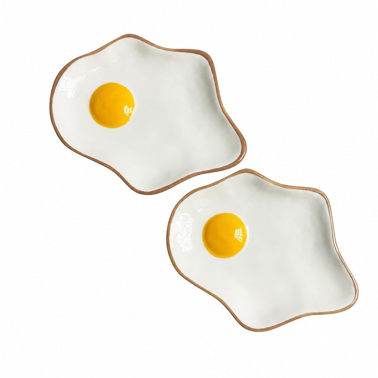 Soft-Boiled Egg Small Dish, 16 x 12 x 1.8 cm - product view 2
