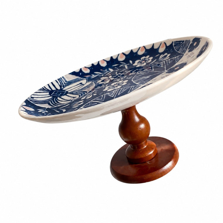Half-Colour Wooden-Footed Tableware Collection - product view 2